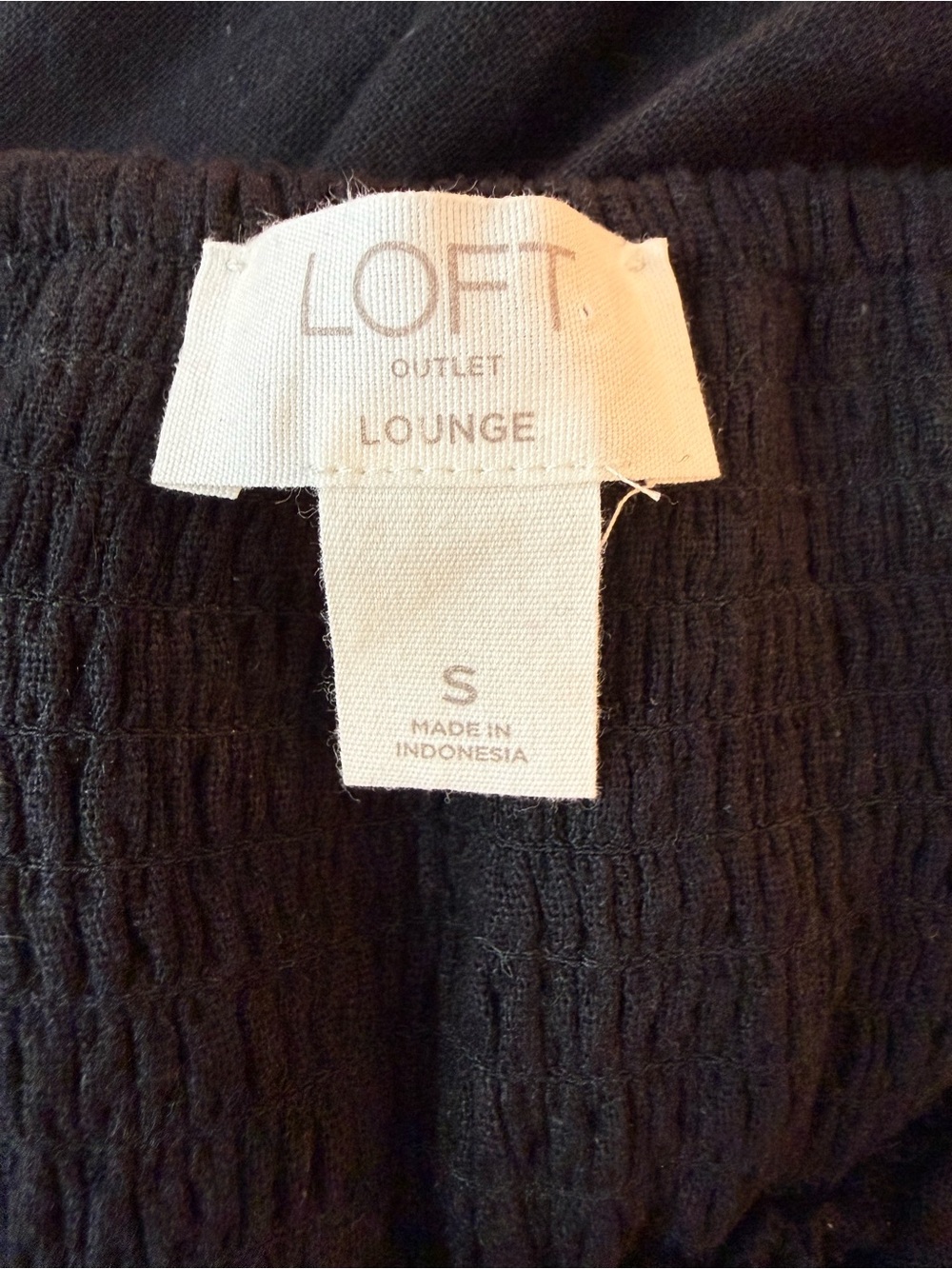 LOFT Black Sleeveless Bow Front coquette feminine Dress Size S - Picture 12 of 13